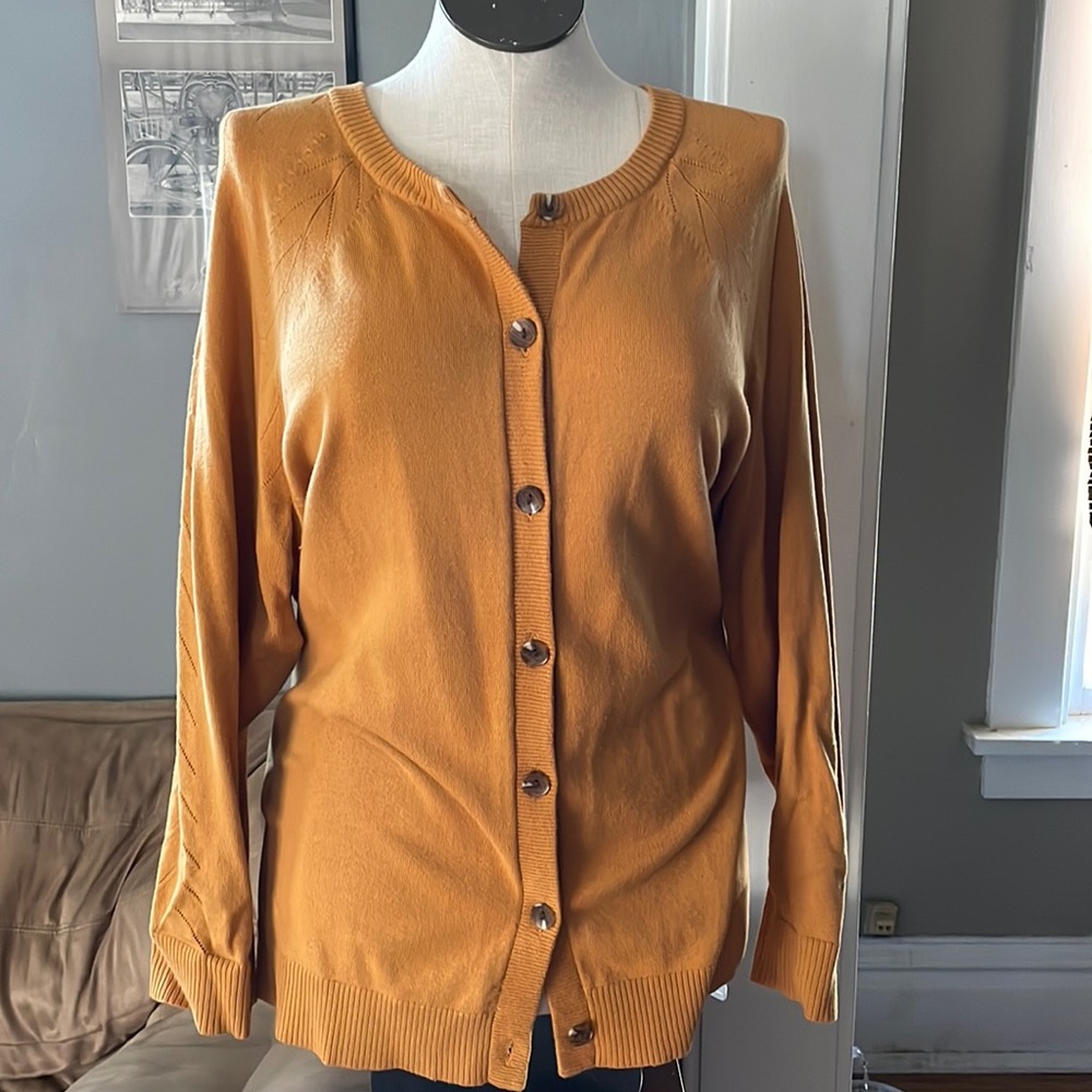 Long Sleeve Button Up Cardigan